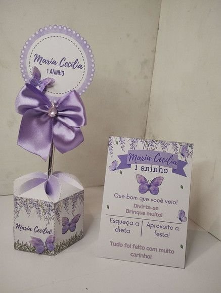 Centro de Mesa Personalizado 