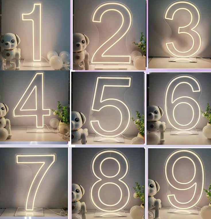 Número Led  50cm